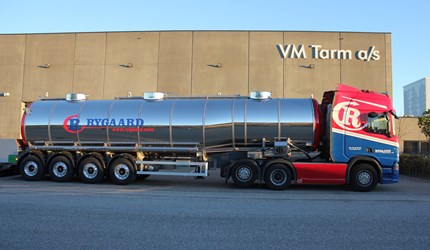 Rygaard Fisketransport - 46,000-litre fish tank semi-trailer