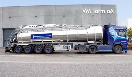 Kasper Christensen - 39,000-litre liquid manure semi-trailer