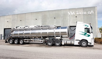 Toja Transport 35,000-litre liquid manure semi-trailer