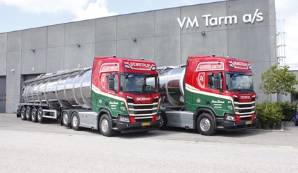 Demstrup Autotransport Preben Hansen ApS - 2 st. 39.000 liter gödseltrailer