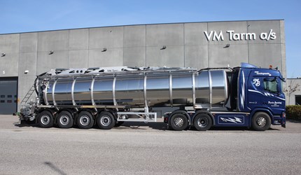 Martin Børsting Maskinstation - 39.000 liter gödseltrailer