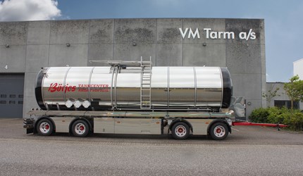 Börjes Tankcenter - 36,000.litre chemical tank drawbar trailer