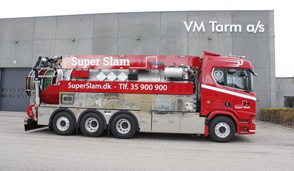 JTM Bording - 14.500 liter slamsugare