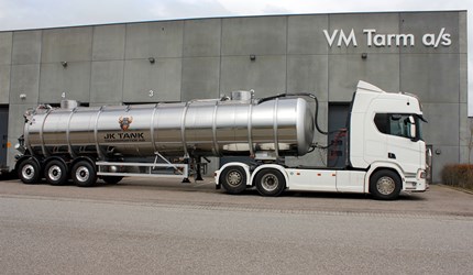 JK Tanktransport - 45.000 liter gödseltrailer